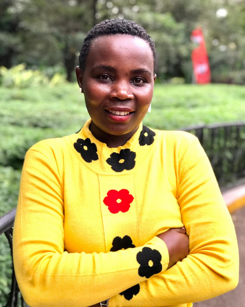 Dianah Nkamusiima, founder of the Kigezi Women Football Tournament